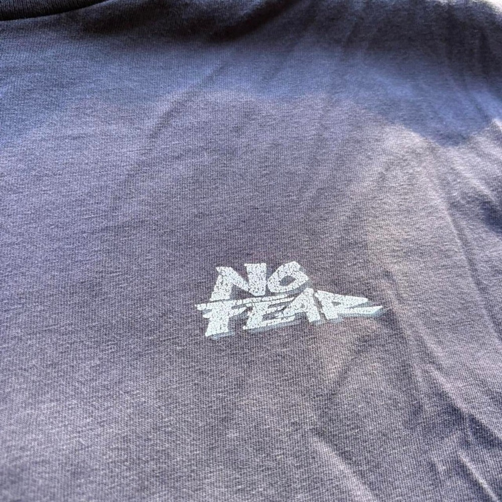 90s Faded No Fear Basketball "Nothing But Net" Shirt - Picture 4 of 7